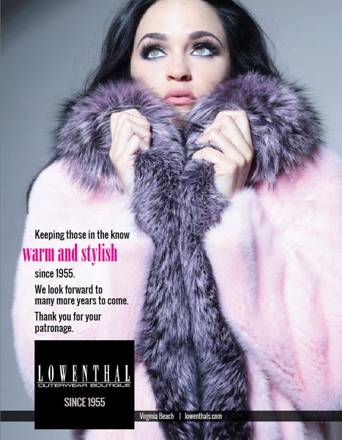 Lowenthal furs magazine ad