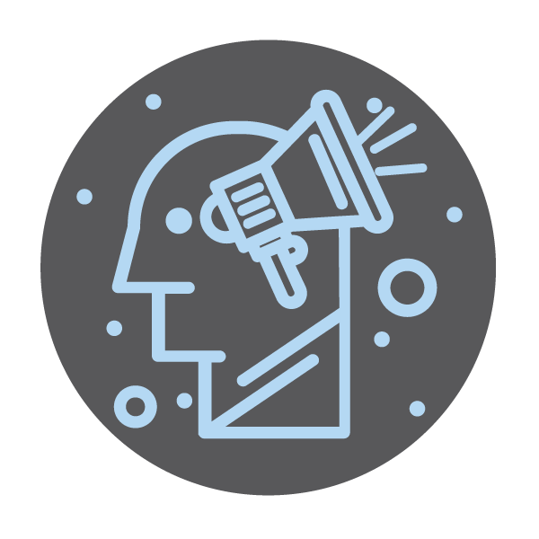 Creative strategy icon