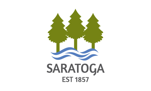 Saratoga town logo