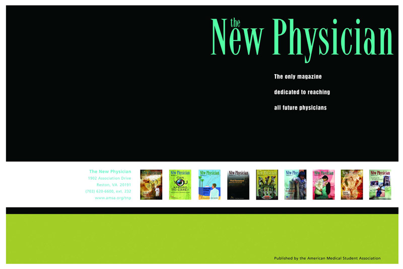 The New Physician media kit folder