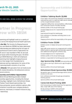 SBSM 2025 Exhibitors Prospectus SBSM 2025 Exhibitors Prospectus
