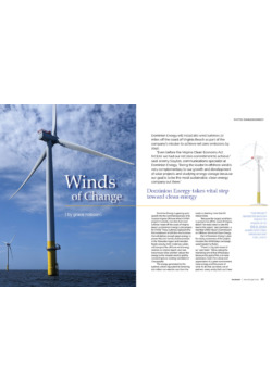 Boulevard magazine feature: Dominion Energy Wind Project