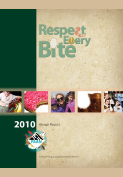 FAAN Annual Report cover