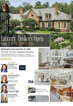 Real Estate client: Luxury broker's open event flyer Real Estate client: Luxury broker's open event flyer