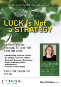 Real Estate client: "Real Producers" March issue magazine ad Real Estate client: "Real Producers" March issue magazine ad