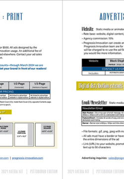 Prognosis:Innovation media kit — inside pages