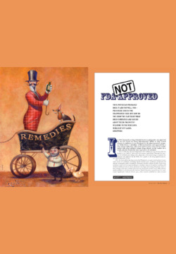 The New Physician, Illegal Drugs opening spread