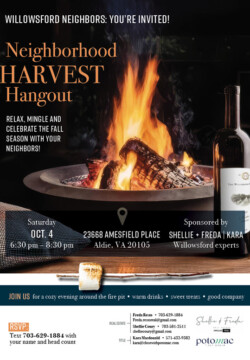 Real Estate client: Autumn neighborhood networking event flyer Real Estate client: Autumn neighborhood networking event flyer