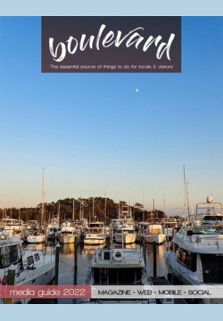Boulevard magazine media kit cover