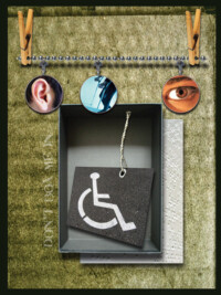 Doctors with disabilities illustration