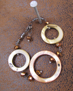 mother of pearl bracelet